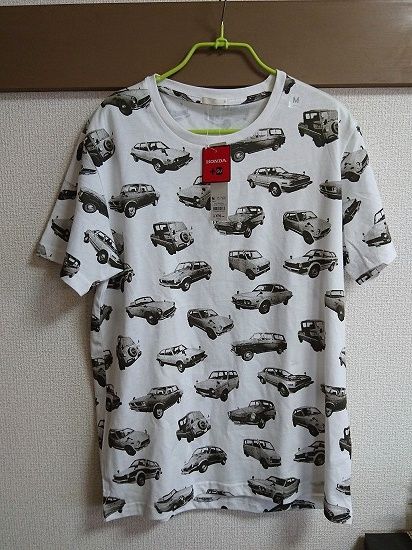 GU×HondaコラボグラフィックTシャツ